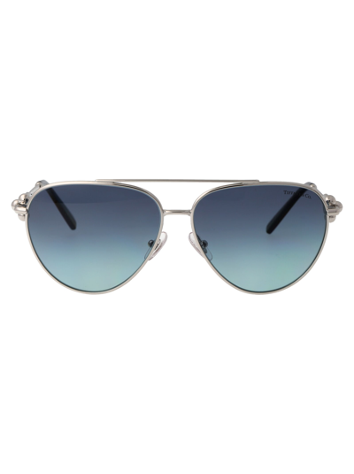 Tiffany &amp; Co. 0tf3092 Sunglasses In 60019s Silver