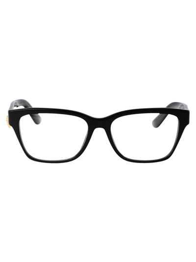 Dolce &amp; Gabbana Eyewear 0dg3370 Glasses In 501 Black