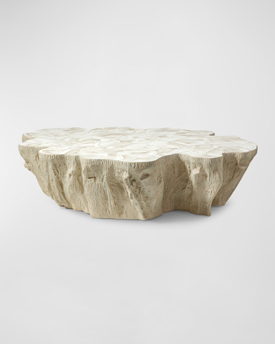 Palecek Marcela Outdoor Coffee Table In Brown