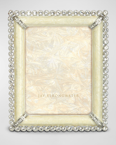 Jay Strongwater Emilia Stone Edge Frame, 3" X 4" In Gold