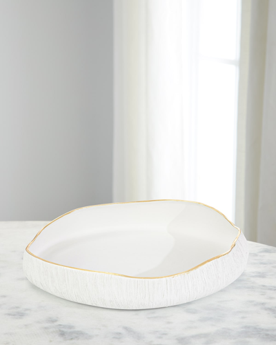 John-richard Collection White Free-form Bowl I