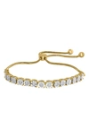 Effy Two-tone Bright Cut Diamond Slider Bracelet In Gold Multi