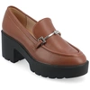 Journee Collection Collection Women's Tru Comfort Foam Kezziah Pumps In Brown