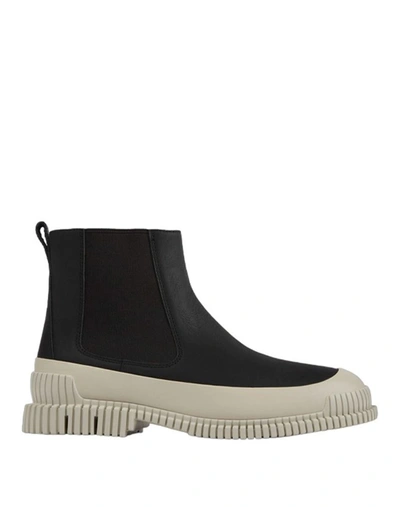 Camper Pix Chelsea Ankle Boots In Black_black