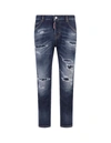 DSQUARED2 DSQUARED2 S.S. MEDIUM RIPPED WASH COOL GIRL CROPPED JEANS