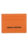 HERON PRESTON LOGO TAPE CARD HOLDER