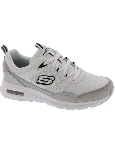 Skechers Skech-air Court Cool Avenue Womens Leather Gym Athletic And Training Shoes In Multi