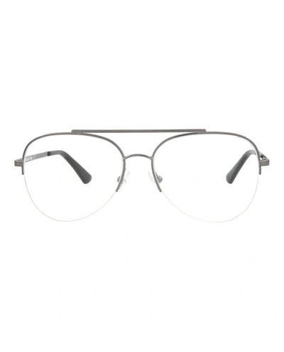 Mcq By Alexander Mcqueen Aviator-style Metal Optical Frames In Multi