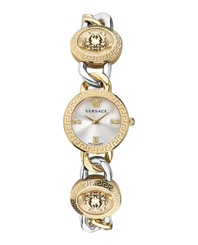 VERSACE STUD ICON BRACELET WATCH