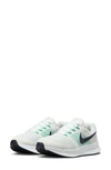 Nike Women's Run Swift 3 Running Sneakers From Finish Line In Photon Dust/ Obsidian/ White