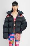 Pucci Hooded Printed Quilted Shell Down Jacket In Black