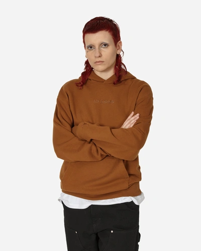 Nike Wordmark Fleece Hooded Sweatshirt Light British Tan In Beige
