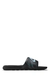 Nike Mens  Victori Print Slide In Black/grey/grey