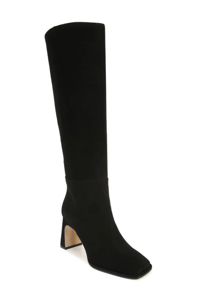 Sam Edelman Women's Issabel Square-toe Sculpted-heel Boots In Black