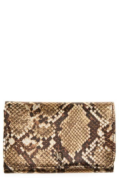 Hobo Jill Leather Trifold Wallet