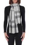 STEWART OF SCOTLAND CASHMERE EXPLODED PLAID SCARF