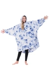 The Comfy ® Dream™ Wearable Blanket In Blue Tie Dye