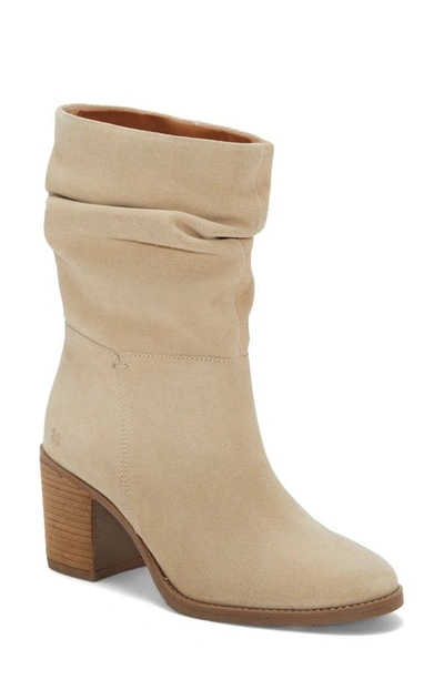 Lucky Brand Bitsie Slouch Boot In Wood Ash Suede