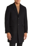 Cardinal Of Canada Men's Sutton Wool Single-breasted Coat In Black
