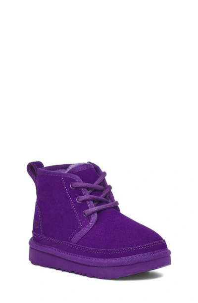 Ugg Kids' Neumel Ii Water Resistant Chukka Boot In Mussel Shell