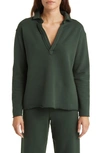 Frank & Eileen Patrick Popover Henley In Green