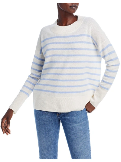 Private Label Womens Cashmere Striped Sweater In Multi