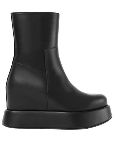 Paloma Barceló Paloma Barcelo Frida Leather Boot In Black