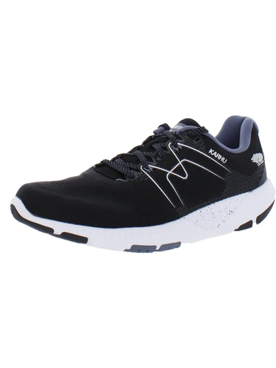 Karhu Ikoni Ortix Mens Running Lace-up Athletic And Training Shoes In Black