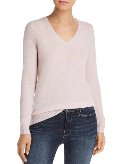 Private Label Sutton Womens Cashmere V Neck Sweater In Multi