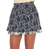 Derek Lam 10 Crosby Women Paisley Flounce Skirt In Multi In Multi