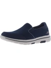 Skechers Beeline Mens Walking Textured Slip-on Sneakers In Blue