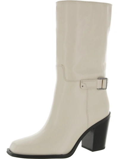 Sarto Franco Sarto Vance Womens Leather Square Toe Mid-calf Boots In Multi