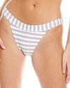 Andie The Banded Bottom In Grey