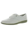 Easy Spirit Motion Womens Leather Lace-up Casual Shoes In White