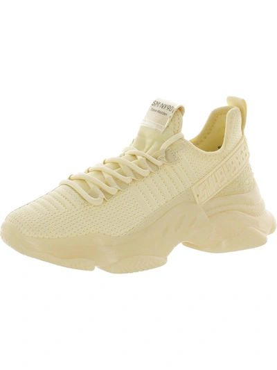 Steve Madden Maxima Womens Sneakers Athletic And Training Shoes In Yellow
