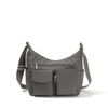 Baggallini On Track Zip Crossbody With Rfid Phone Wristlet In Multi