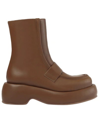 Paloma Barceló Paloma Barcelo Mika Leather Boot In Brown