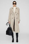 ANINE BING ANINE BING FINLEY TRENCH IN TAUPE
