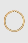 Anine Bing Coil Chain Necklace In Gold In 14k Gold