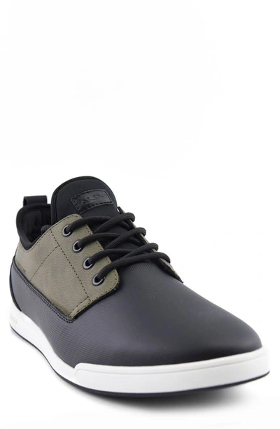 Aldo Heath Low Top Sneaker In Khaki Synthetic Embossed