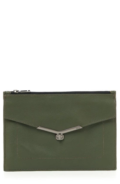 Botkier Valentina Large Clutch In Alarm