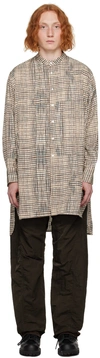 OMAR AFRIDI BEIGE OMAR SHIRT