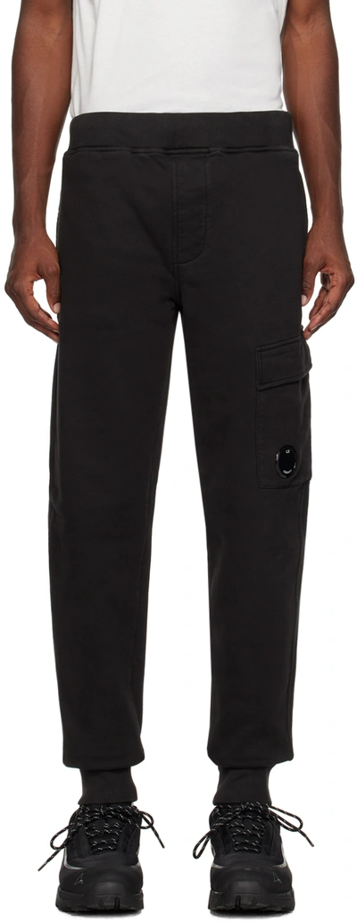 C.p. Company Drf Sweatpants In Black