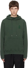 ETUDES STUDIO GREEN KLEIN PATCH HOODIE