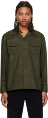 NUDIE JEANS GREEN VINCENT SHIRT