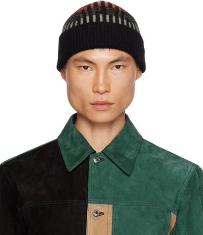 Ps By Paul Smith Multicolor 'ps' Beanie In 79 Blacks
