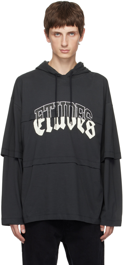 ETUDES STUDIO BLACK PAVE ÉTUDES HOODIE