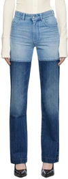 PETER DO BLUE COMBO JEANS