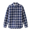 Woolrich Men Blue Check Size Xl In Blue_check