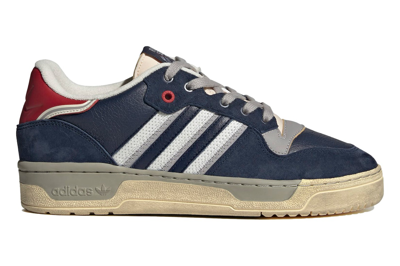 Pre-owned Adidas Originals Adidas Rivalry Low Extra Butter Navy In Collegiate Navy/off White/cream White